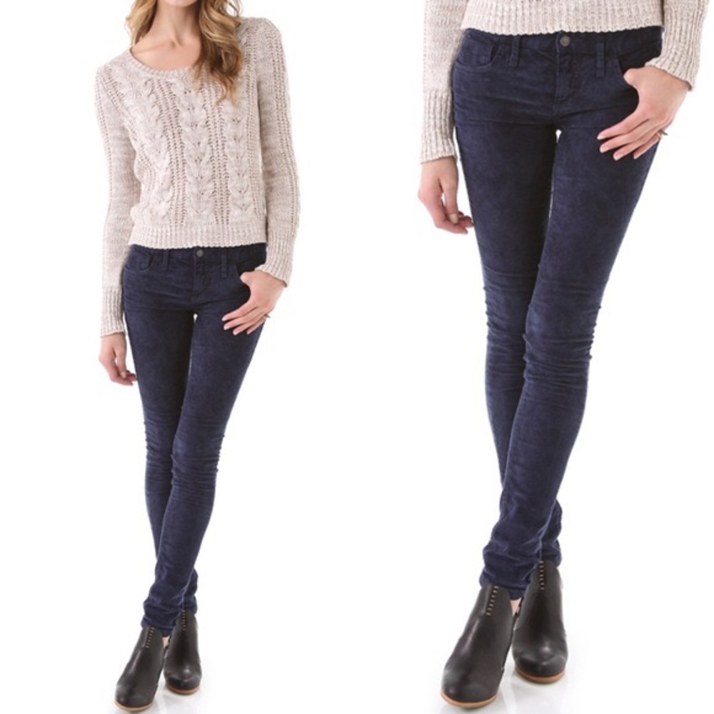 Free People Navy Cords